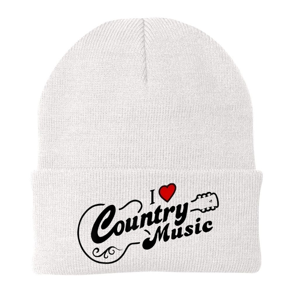 I Love Country Music Beanie