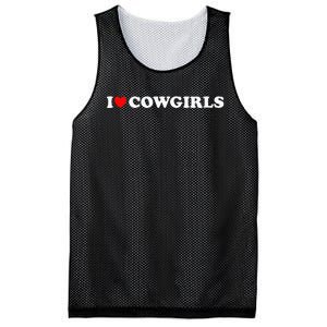 I Love Cow I Heart Cow Lover Funny Cowboy Lover Mesh Reversible Basketball Jersey Tank