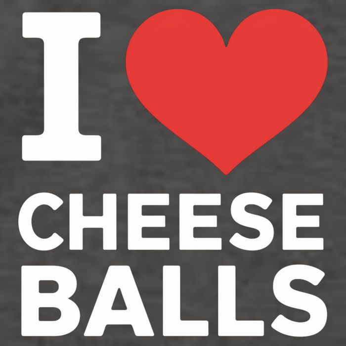 I Love Cheese Balls Funny Foodie Funny Cheese Ball Lover Vector Backpack