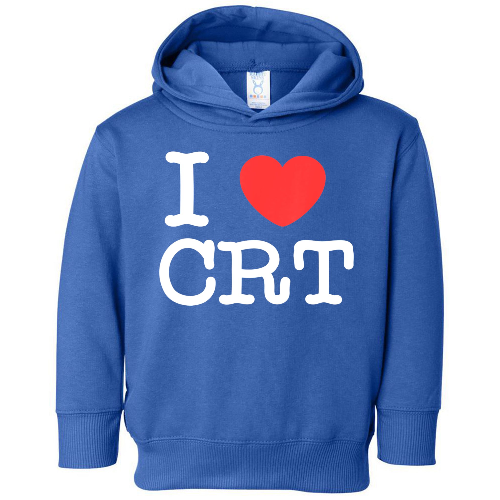 I Love CRT I Heart CRT Tom Toddler Hoodie