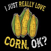 I Love Corn OK Cute And Funny Corn On The Cob City Backpack