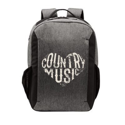 I Love Country Design Country Music Lover Gift Idea Vector Backpack