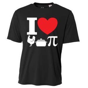 I Love Chicken Pot Pi Pie Day Math Great Gift Cooling Performance Crew T-Shirt