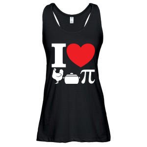 I Love Chicken Pot Pi Pie Day Math Great Gift Ladies Essential Flowy Tank