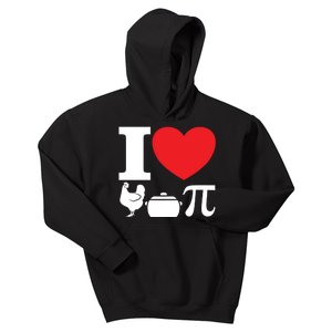 I Love Chicken Pot Pi Pie Day Math Great Gift Kids Hoodie