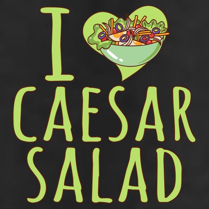 I Love Caesar Salad Funny Caesar Salad Vegetable Lover Adult Drive Performance Visor