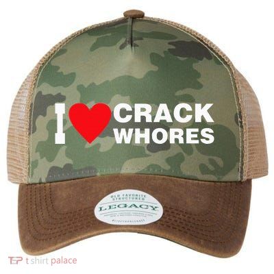 I Love Crack Whores Apparel Legacy Tie Dye Trucker Hat