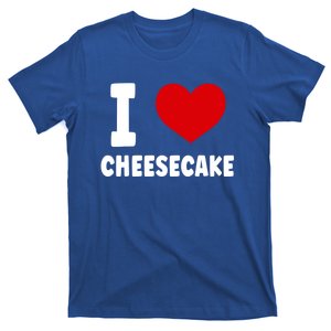 I Love Cheesecake I Heart Cheesecake Food T-Shirt