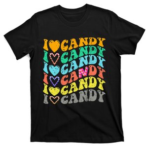 I Love Candy Halloween Party Cute Trick Or Treat Candyland T-Shirt