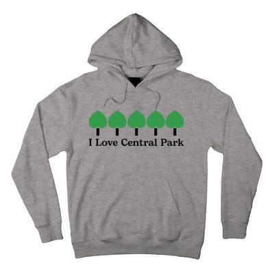 I Love Central Park Tall Hoodie