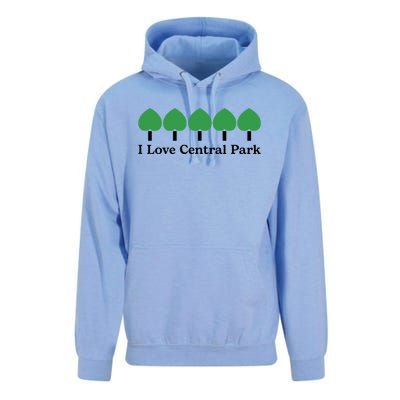 I Love Central Park Unisex Surf Hoodie