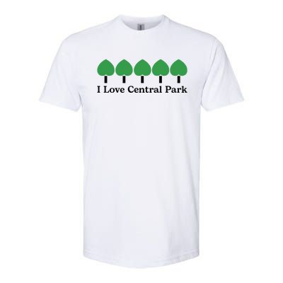 I Love Central Park Softstyle CVC T-Shirt