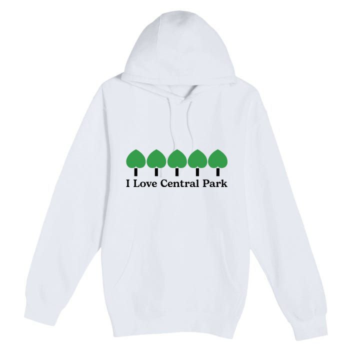 I Love Central Park Premium Pullover Hoodie