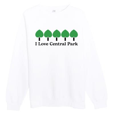 I Love Central Park Premium Crewneck Sweatshirt