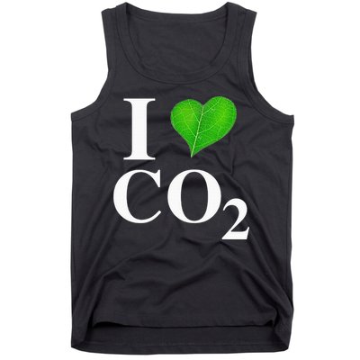 I Love Co2 Carbon Dioxide Climate Change Hoax Global Warming Tank Top