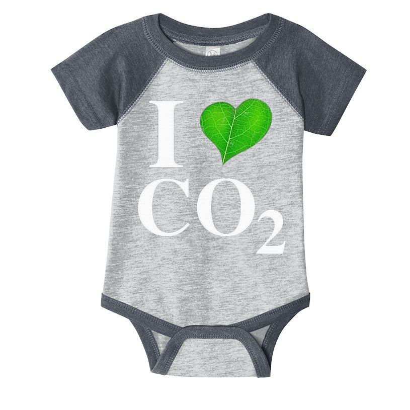 I Love Co2 Carbon Dioxide Climate Change Hoax Global Warming Infant Baby Jersey Bodysuit
