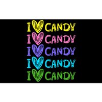 I Love Candy I Love Candy Sweets Lover Bumper Sticker