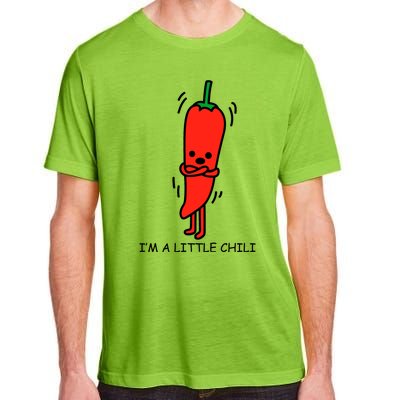 IM Little Chili Funny Saying Pepper Food Pun Adult ChromaSoft Performance T-Shirt