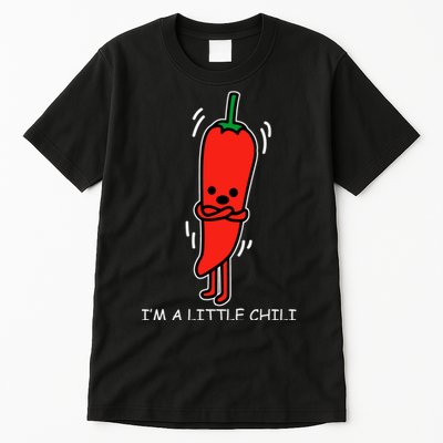 IM Little Chili Funny Saying Pepper Food Pun Tall T-Shirt