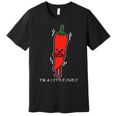 IM Little Chili Funny Saying Pepper Food Pun Premium T-Shirt