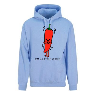 IM Little Chili Funny Saying Pepper Food Pun Unisex Surf Hoodie