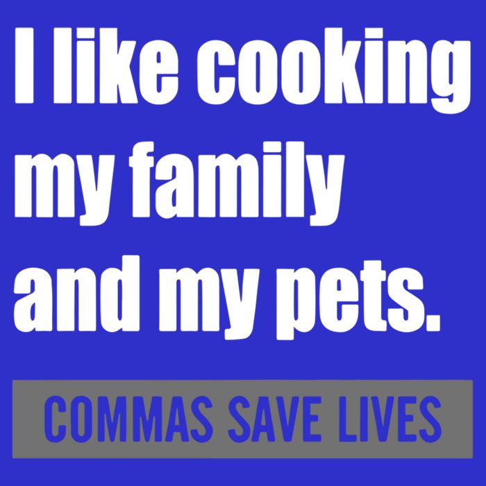 I Like Cooking My Fameaningful Giftmily And My Pets Commas Save Lives Cool Gift Zip Tote Bag