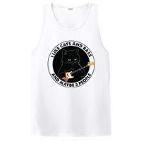 I Like Cats And Bass And Maybe 3 People Bass Guitar Player PosiCharge Competitor Tank