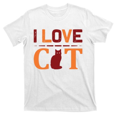 I Love Cat T-Shirt