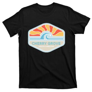 I Love Cherry Grove Beach South Carolina Ocean Wave T-Shirt