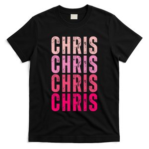 I Love Chris First Name Chris T-Shirt