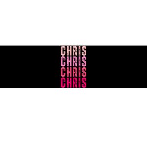 I Love Chris First Name Chris Bumper Sticker