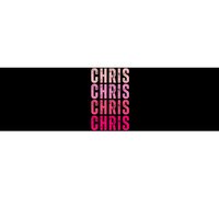 I Love Chris First Name Chris Bumper Sticker