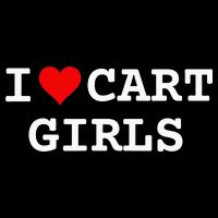 I Love Cart Golf Funny player golf lovers Button