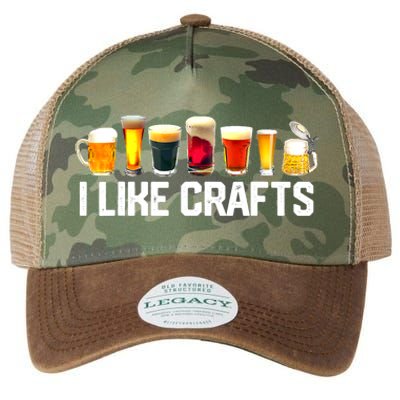 I Like Craft Beer Microbrew Hops Funny Dad M.e.n Legacy Tie Dye Trucker Hat