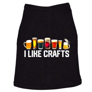 I Like Craft Beer Microbrew Hops Funny Dad M.e.n Doggie Tank