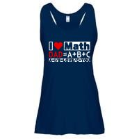 I Love Cool Math My Daddy Dad Funny Math Lover FatherS Day Ladies Essential Flowy Tank