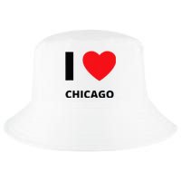 I Love Chicago Heart Illinois Love Fan Apparel Cool Comfort Performance Bucket Hat