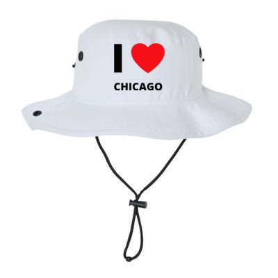 I Love Chicago Heart Illinois Love Fan Apparel Legacy Cool Fit Booney Bucket Hat