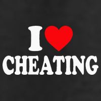 I Love Cheating I Heart Cheating Cool Comfort Performance Bucket Hat