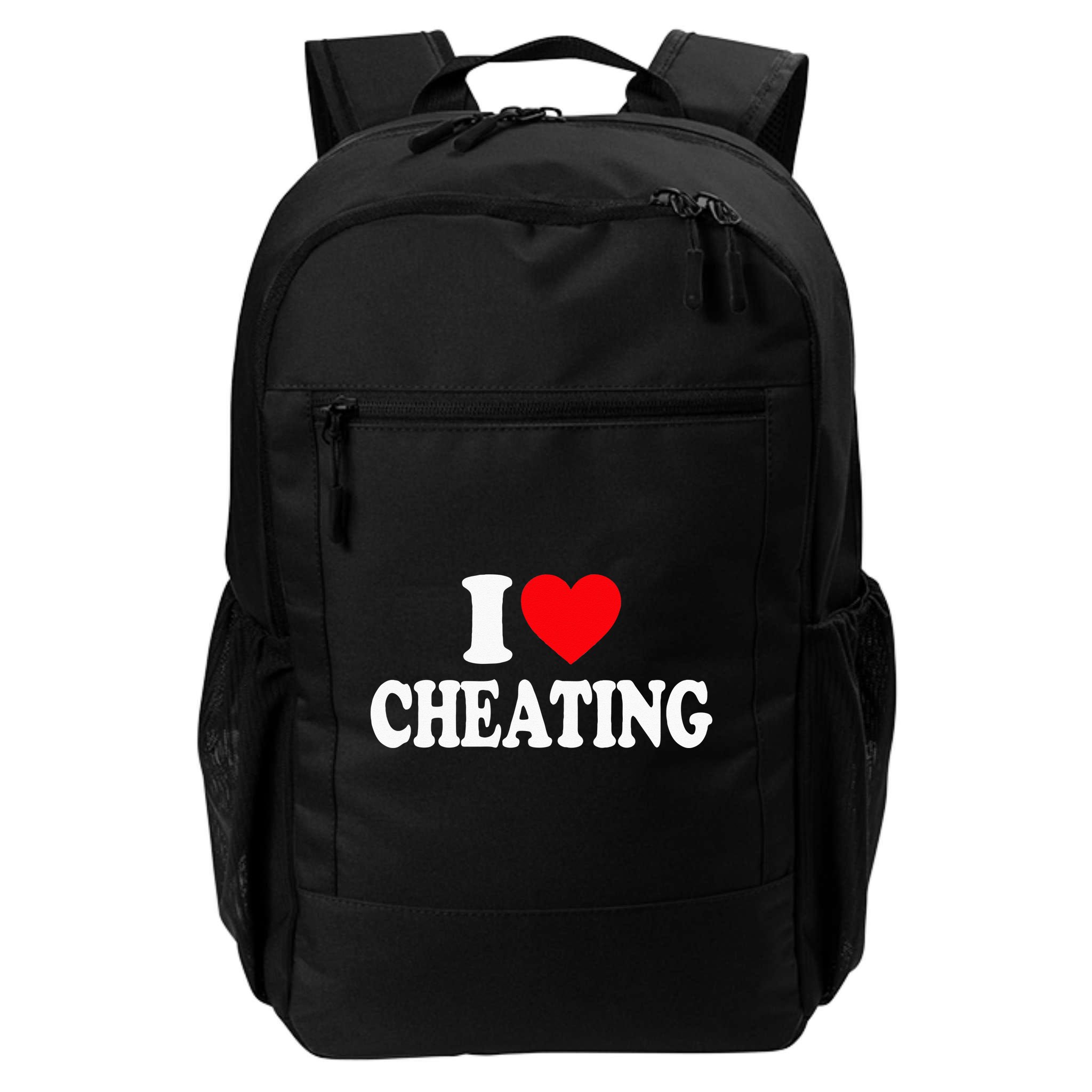 I Love Cheating I Heart Cheating Backpack