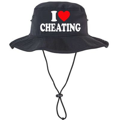 I Love Cheating I Heart Cheating Bucket Hat