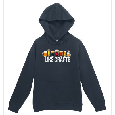 I Like Crafts Craft Beer Microbrew Hops Funny Urban Pullover Hoodie