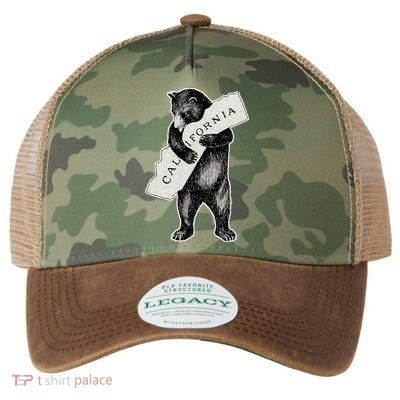 I Love California Artretro Vintage Cali Pride Bear Legacy Tie Dye Trucker Hat