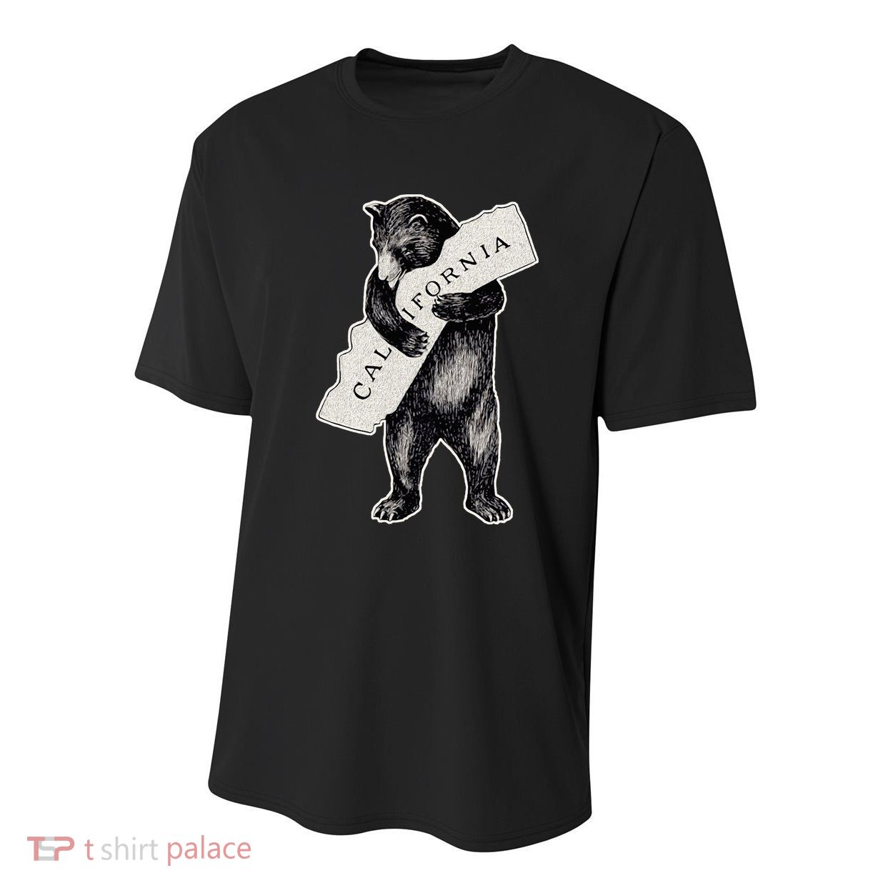 I Love California Artretro Vintage Cali Pride Bear Youth Performance Sprint T-Shirt