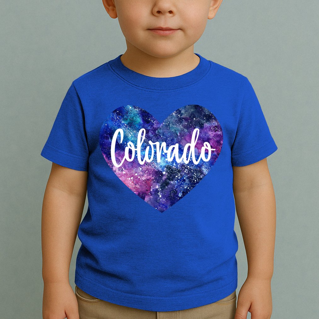 I Love Colorado Usa Funny Gift Toddler T-Shirt