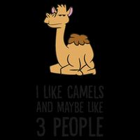 I Like Camels And Maybe Like 3 People Funny Camel Impact Tech Backpack
