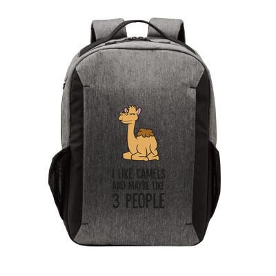 I Like Camels And Maybe Like 3 People Funny Camel Vector Backpack