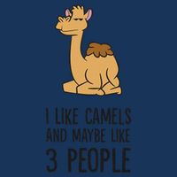 I Like Camels And Maybe Like 3 People Funny Camel Infant Baby Jersey Bodysuit