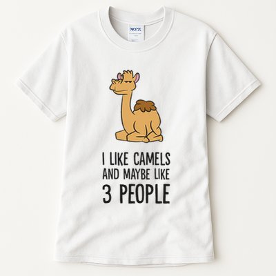 I Like Camels And Maybe Like 3 People Funny Camel Tall T-Shirt