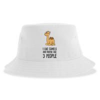 I Like Camels And Maybe Like 3 People Funny Camel Sustainable Bucket Hat
